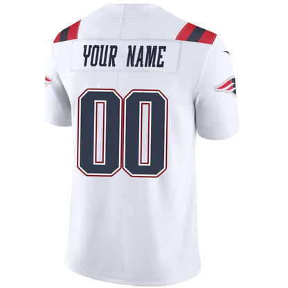 Custom NE.Patriots White Game Football Jerseys -Stitched American Football Jerseys football jersey product view 1