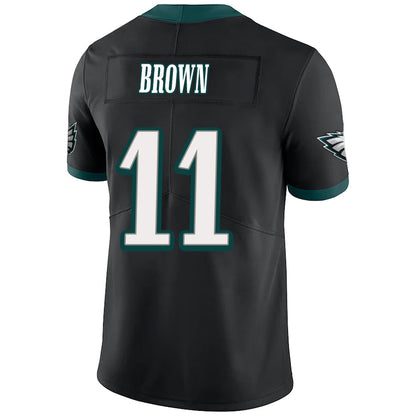 P.Eagles #11 A.J. Brown Player Black Alternate Vapor F.U.S.E. Limited Jersey football jersey product view 1