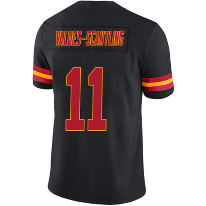 KC.Chiefs #11 Marquez Valdes-Scantling Black Stitched Player Vapor Game Football Jerseys football jersey product view 1