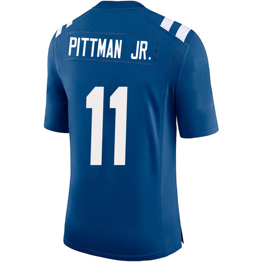 #11 Michael Pittman JR IN.Colts Royal Player Game Football Jerseys football jersey product view 1