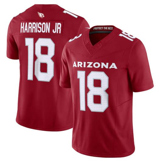 #18 Marvin Harrison Jr. Player A.Cardinals Cardinal Vapor F.U.S.E. Limited Football Jerseys football jersey product view 1