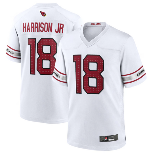 #18 Marvin Harrison Jr. Player A.Cardinals White Player Game Football Jerseys football jersey product view 1