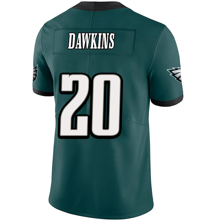 P.Eagles #20 Brian Dawkins Green Stitched Player Vapor F.U.S.E. Limited Jersey football jersey product view 1