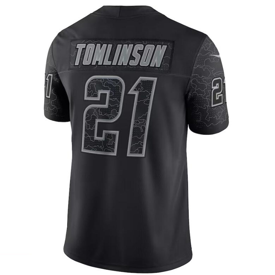#21 LaDainian Tomlinson Player LA.Chargers Black Stitched Game Football Jerseys football jersey product view 1