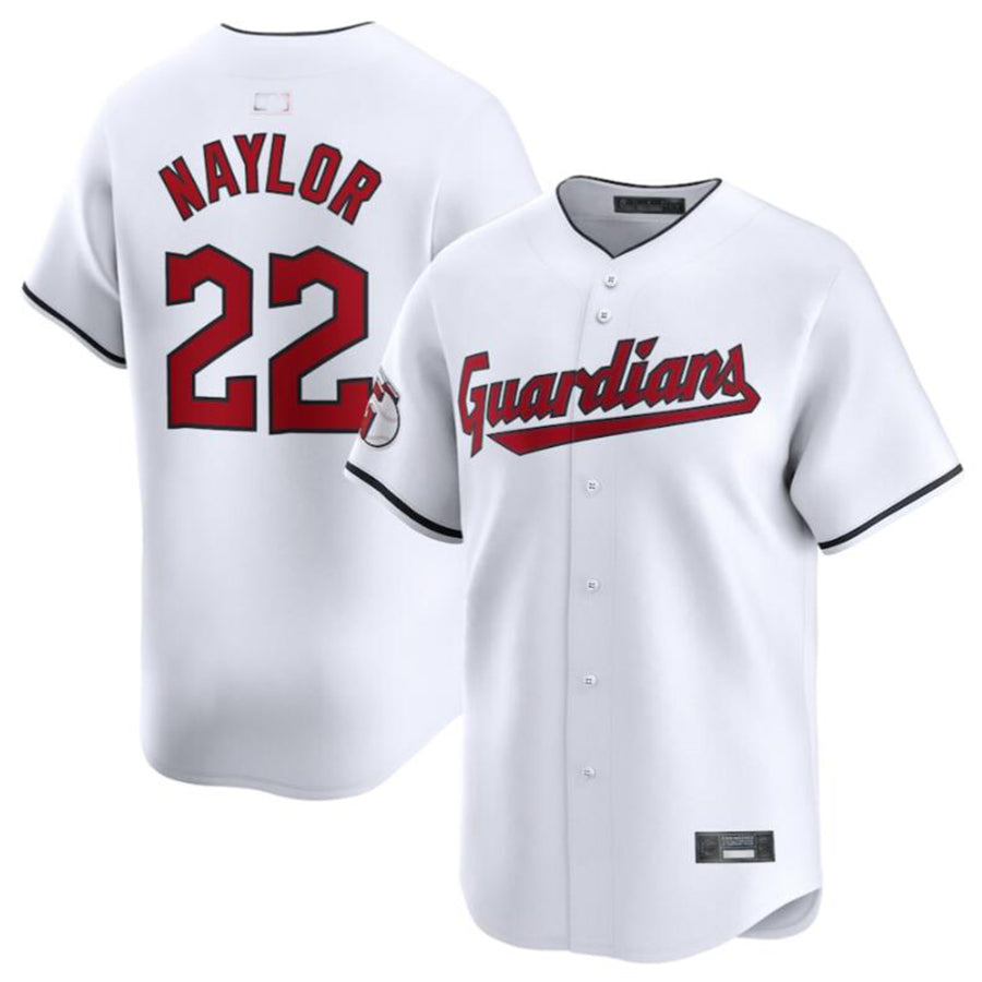#22 Josh Naylor Player C.Guardians White Home Replica Game Baseball Jerseys baseball jersey product view 2