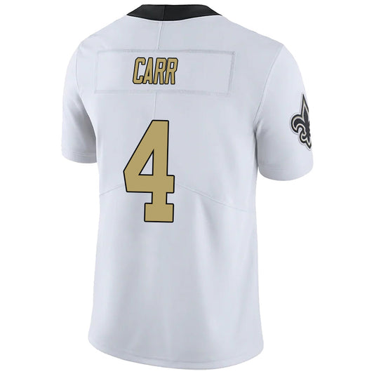 #4 Derek Carr Player NO.Saints White Vapor F.U.S.E. Limited Football Jerseys football jersey product view 1