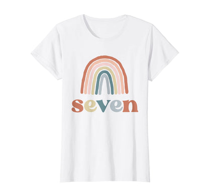 7 Seven Year Old Birthday Boho T-Shirt - Casual Everyday Wear for Adults - T-Shirt, Sweatshirt, Hoodie