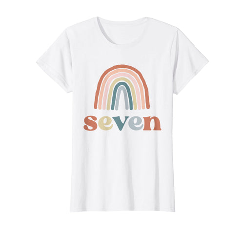 7 Seven Year Old Birthday Boho T-Shirt - Casual Everyday Wear for Adults - T-Shirt, Sweatshirt, Hoodie