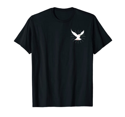 Peace Dove Branch Peace Love Peace T-Shirt - Fun Novelty Design Men Women - T-Shirt, Sweatshirt, Hoodie