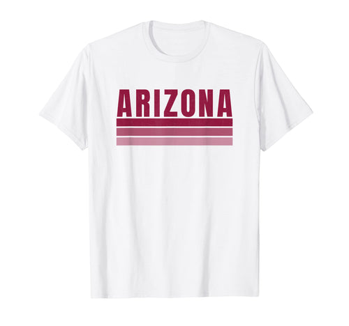 Arizona Red Striped Arizona Arizona Az T-Shirt - Novelty Apparel Men Women - T-Shirt, Sweatshirt, Hoodie