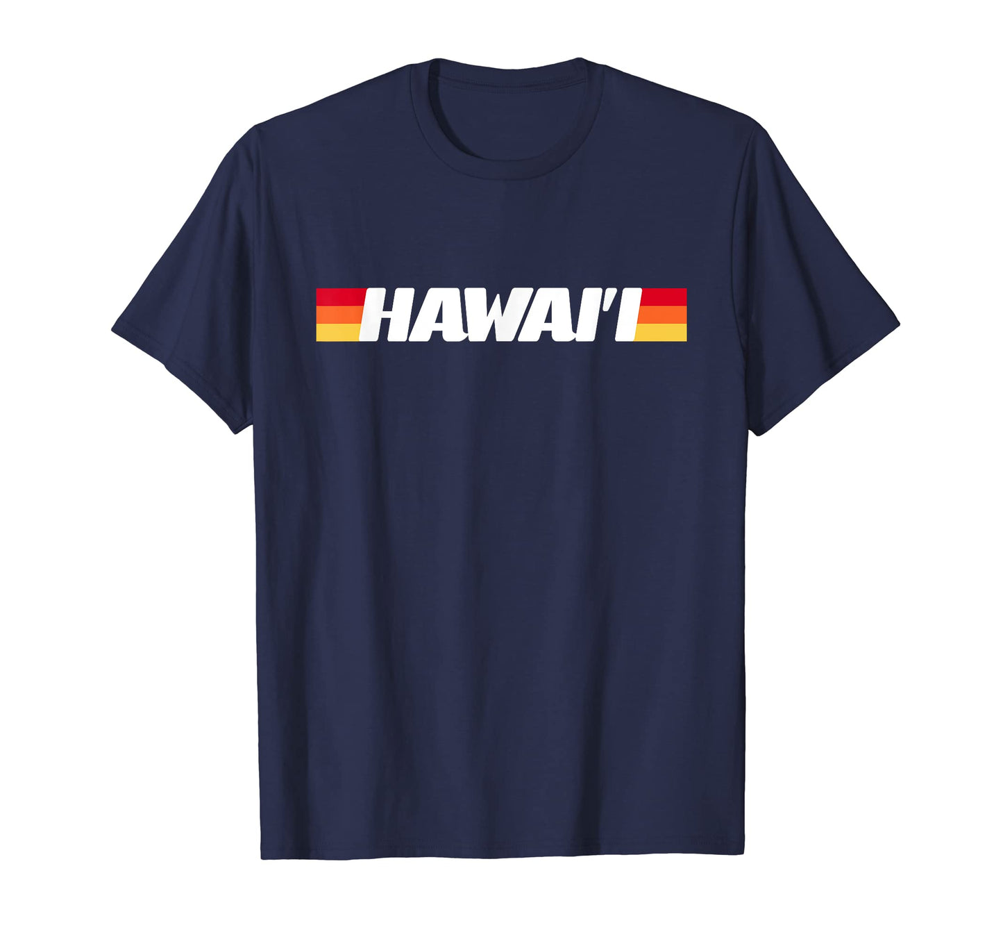 Hawaii Stripe T-Shirt - Novelty Apparel Unisex - T-Shirt, Sweatshirt, Hoodie