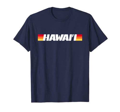 Hawaii Stripe T-Shirt - Novelty Apparel Unisex - T-Shirt, Sweatshirt, Hoodie