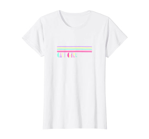 Cali California Summer Stripe Pastel 80S T-Shirt - Novelty Apparel Unisex - T-Shirt, Sweatshirt, Hoodie