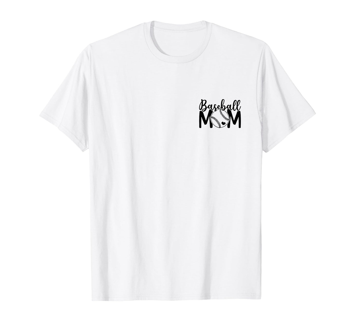 Personalized Baseball Mom 2 T-Shirt - Graphic Print Unisex - T-Shirt, Sweatshirt, Hoodie