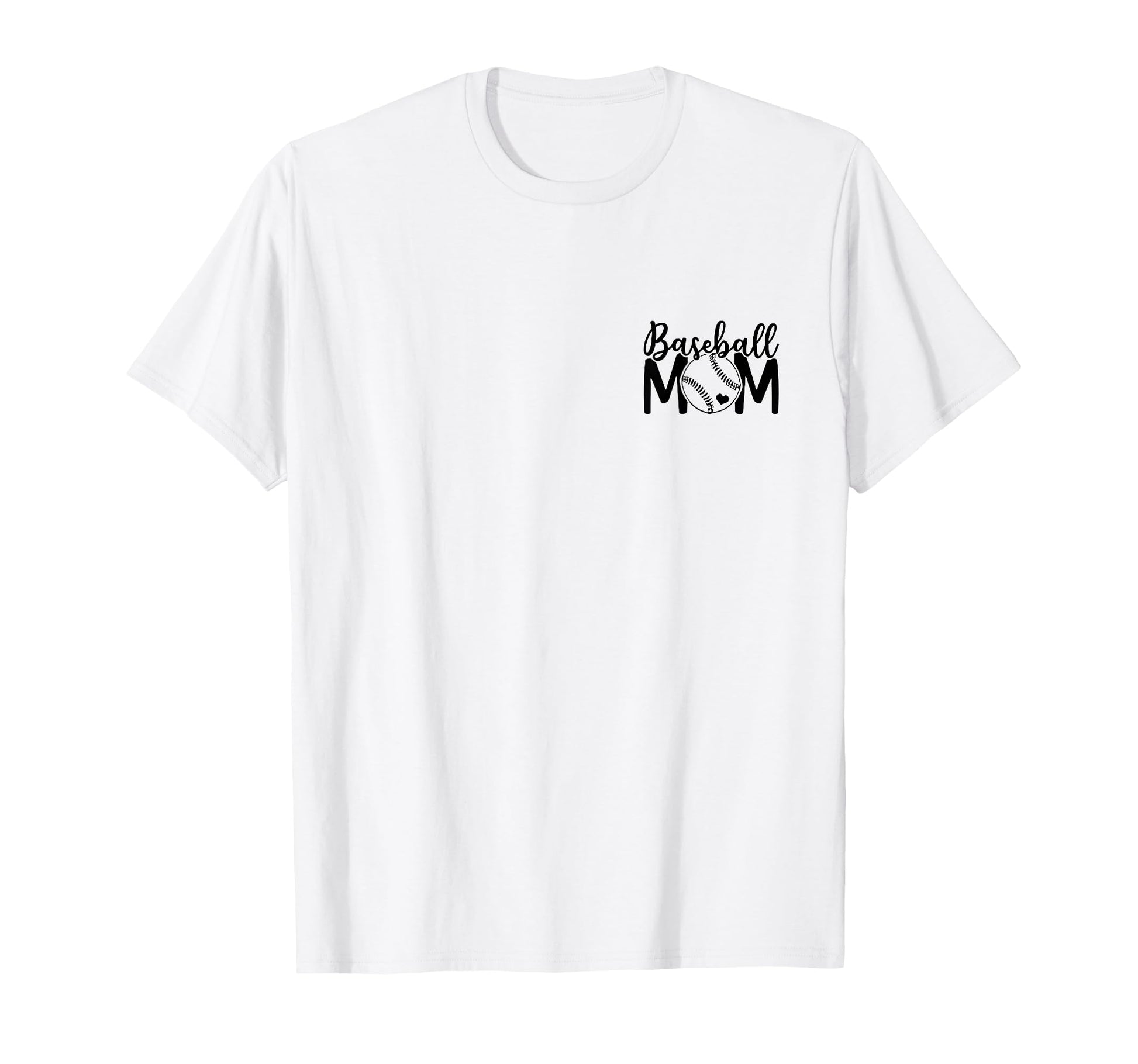 Personalized Baseball Mom 2 T-Shirt - Graphic Print Unisex - T-Shirt, Sweatshirt, Hoodie