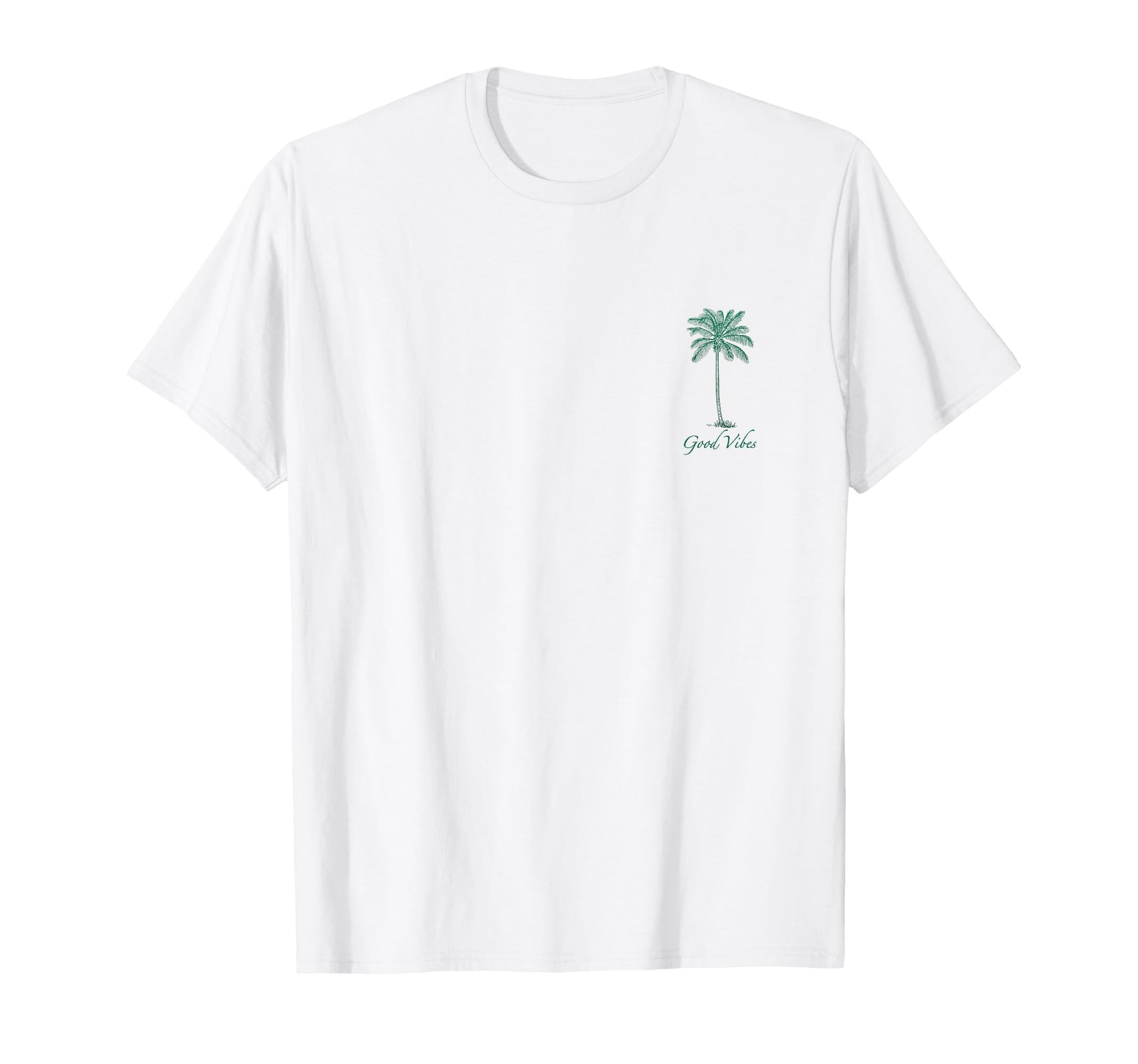 Hawaiian Palm Tree Beach Tropical Island T-Shirt - Minimalist Print Unisex - T-Shirt, Sweatshirt, Hoodie