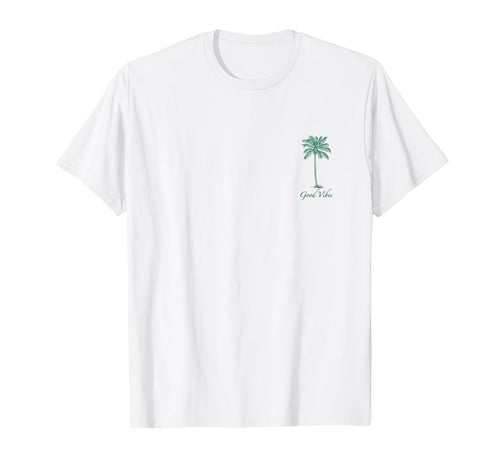 Hawaiian Palm Tree Beach Tropical Island T-Shirt - Minimalist Print Unisex - T-Shirt, Sweatshirt, Hoodie