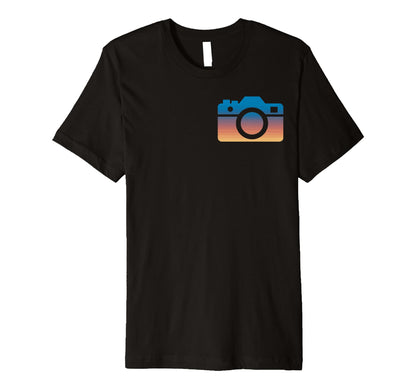 Sunset Camera Photography Lover Camera T-Shirt - Trendy Graphic Men Women - T-Shirt, Sweatshirt, Hoodie