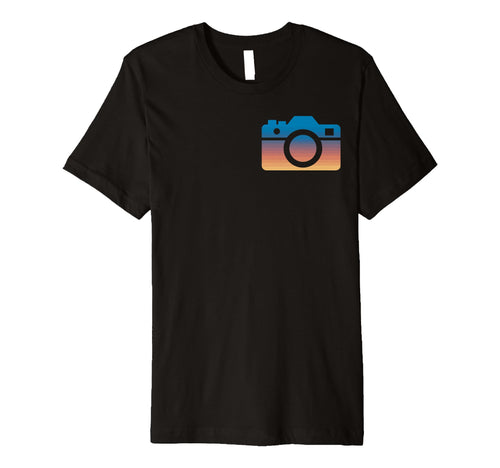 Sunset Camera Photography Lover Camera T-Shirt - Trendy Graphic Men Women - T-Shirt, Sweatshirt, Hoodie