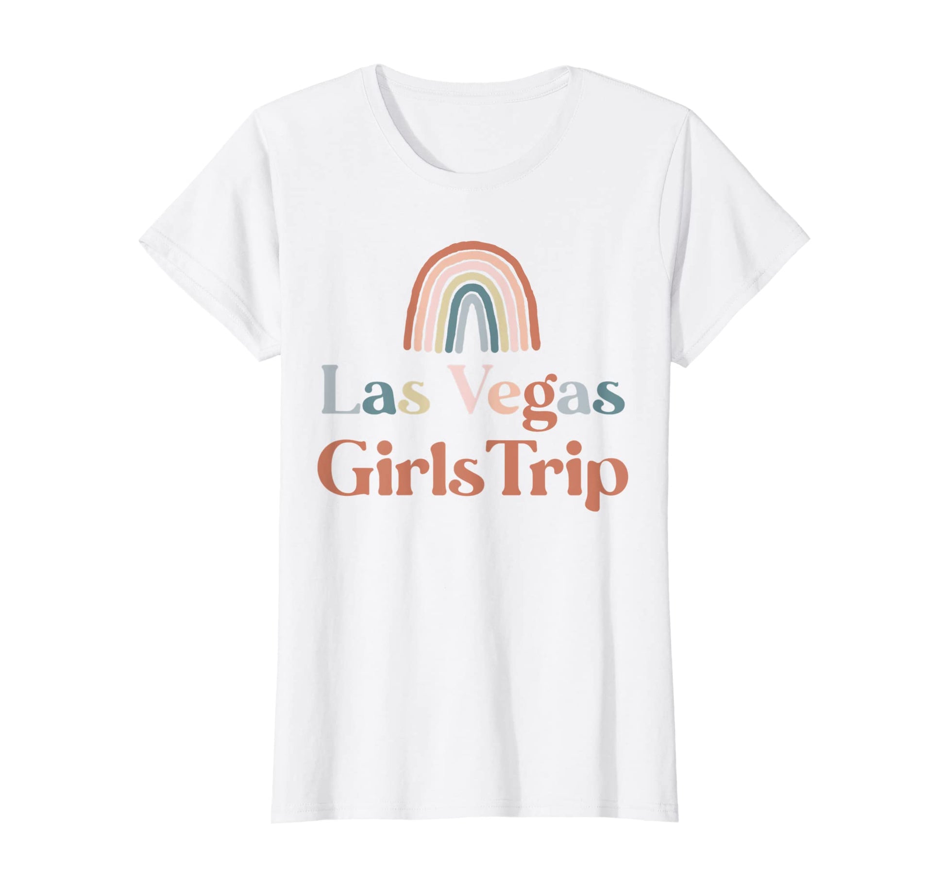 Womens Las Vegas Trip Boho Rainbow Group T-Shirt - Trendy Graphic Unisex - T-Shirt, Sweatshirt, Hoodie