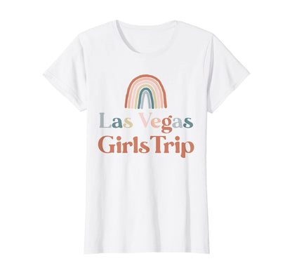 Womens Las Vegas Trip Boho Rainbow Group T-Shirt - Trendy Graphic Unisex - T-Shirt, Sweatshirt, Hoodie
