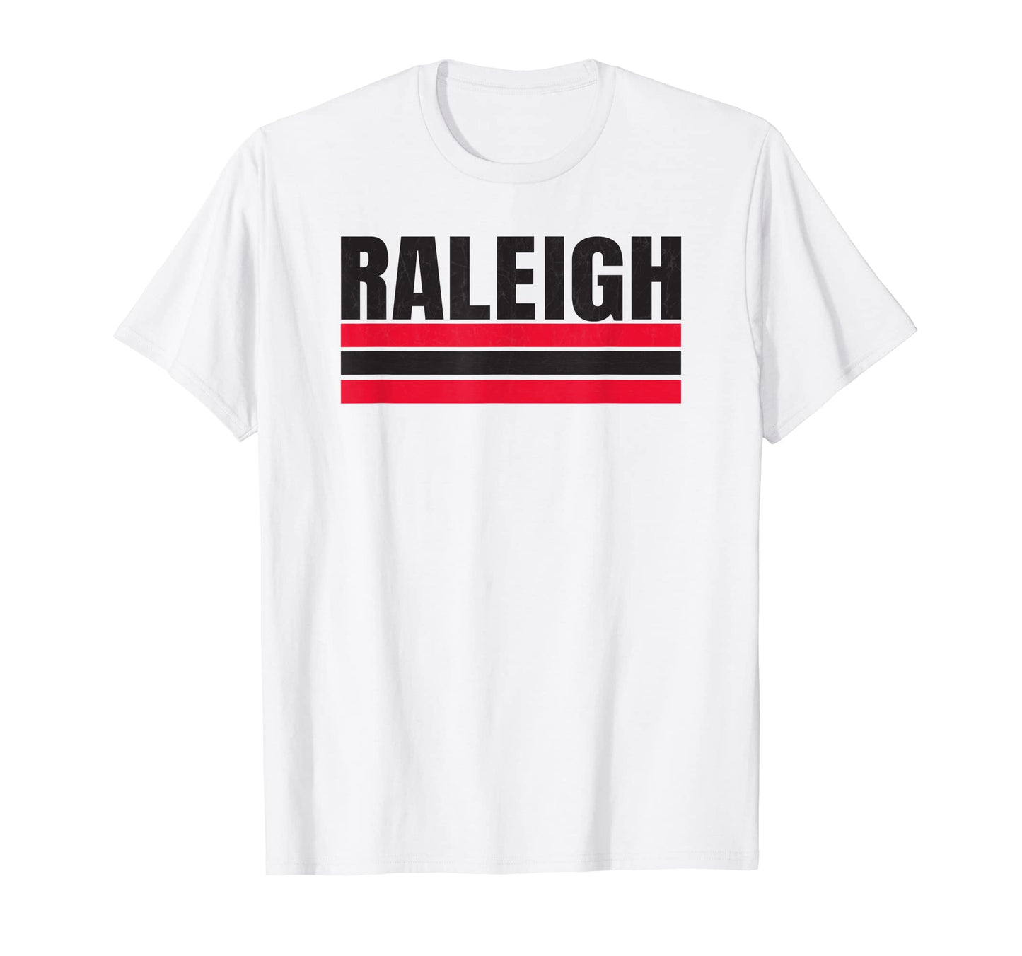 Raleigh Red Fashioned Stripes Raleigh Nc T-Shirt - Unique Graphic Unisex - T-Shirt, Sweatshirt, Hoodie