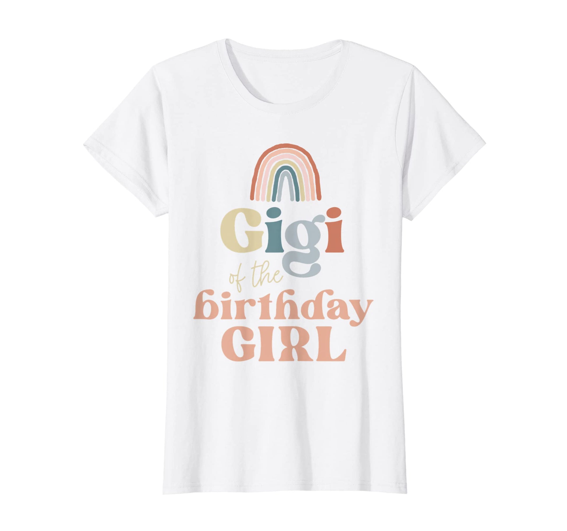 Womens Gigi Birthday Boho Rainbow Party T-Shirt - Novelty Apparel Unisex - T-Shirt, Sweatshirt, Hoodie