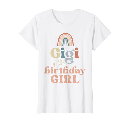 Womens Gigi Birthday Boho Rainbow Party T-Shirt - Novelty Apparel Unisex - T-Shirt, Sweatshirt, Hoodie