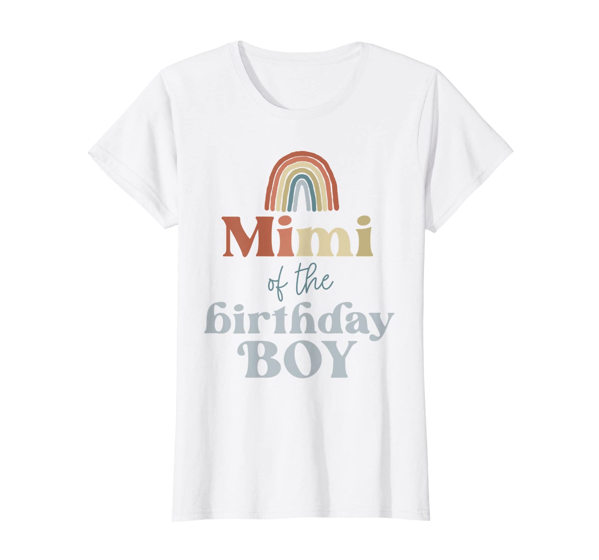 Womens Mimi Birthday Boho Rainbow T-Shirt - Novelty Apparel for Adults - T-Shirt, Sweatshirt, Hoodie
