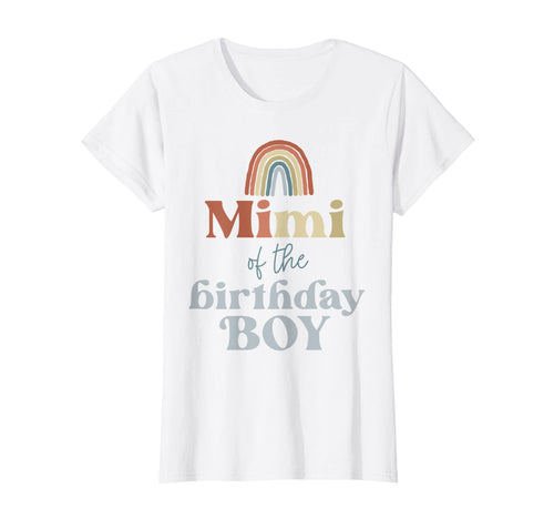 Womens Mimi Birthday Boho Rainbow T-Shirt - Novelty Apparel for Adults - T-Shirt, Sweatshirt, Hoodie