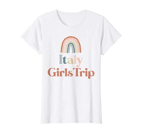 Womens Italy Trip Boho Rainbow Group T-Shirt - Aesthetic Graphic Men Women - T-Shirt, Sweatshirt, Hoodie