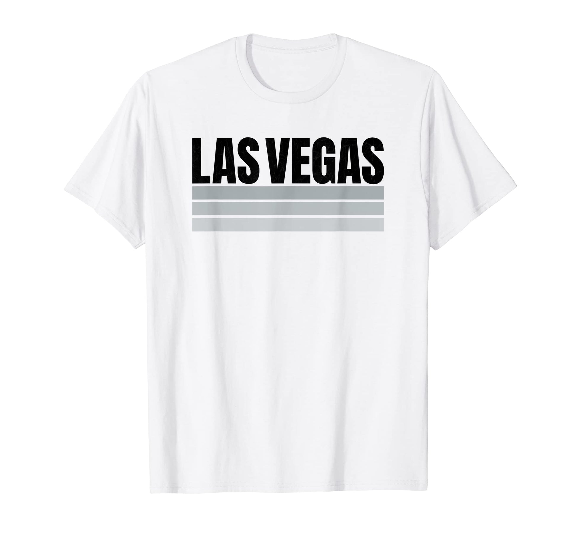 Las Vegas Black Grey Silvery T-Shirt - Streetwear Style for Adults - T-Shirt, Sweatshirt, Hoodie