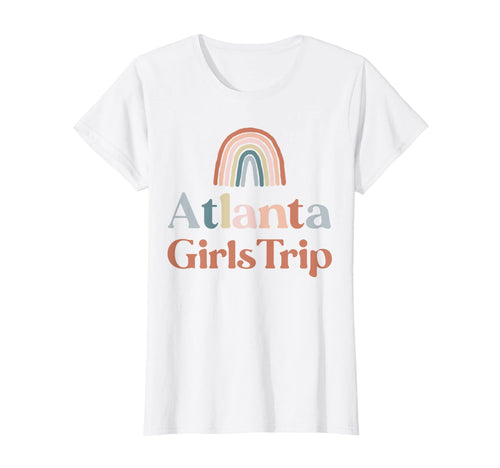 Womens Atlanta Trip Boho Rainbow T-Shirt - Custom Art Print Men Women - T-Shirt, Sweatshirt, Hoodie