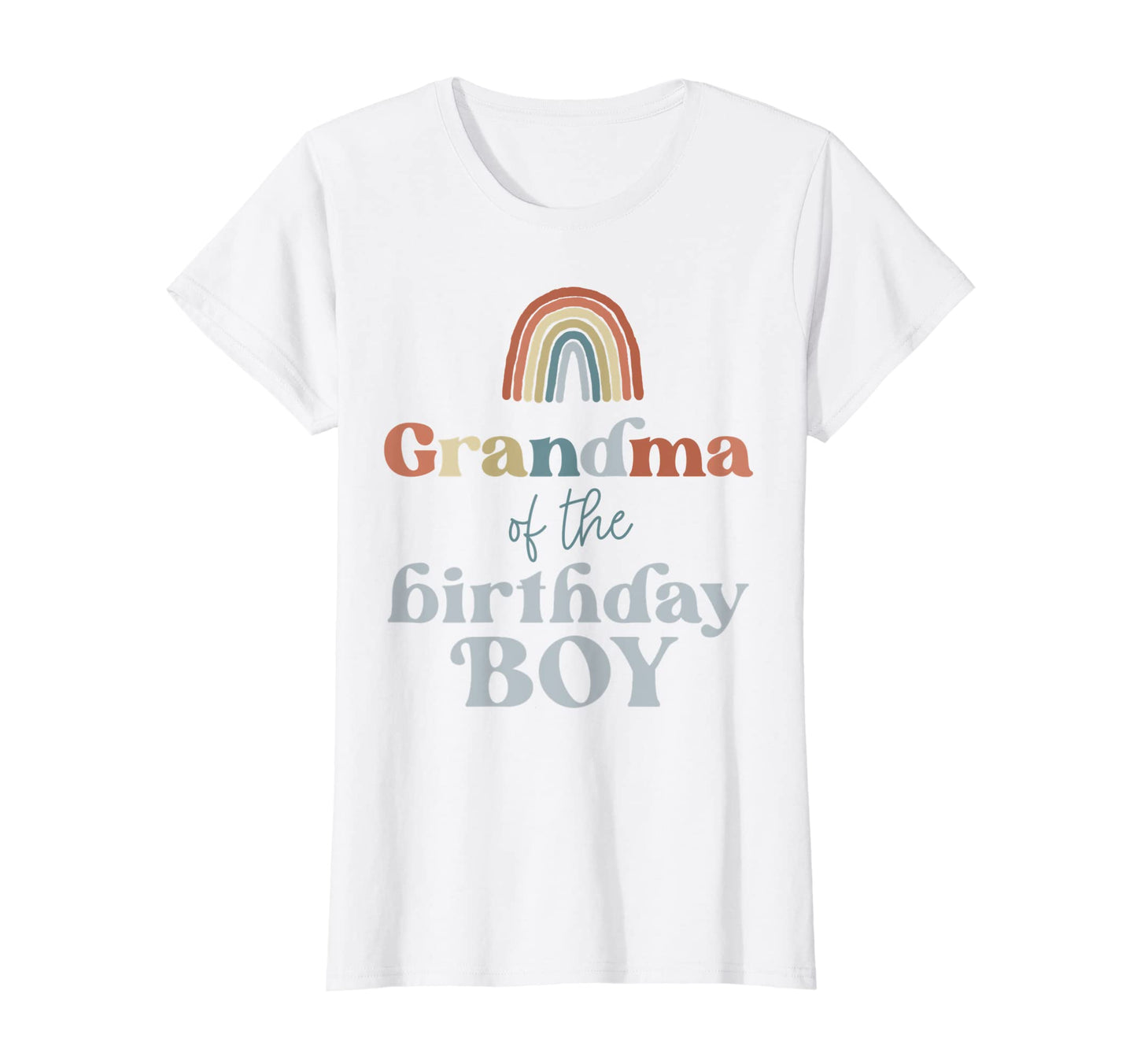 Womens Grandma Birthday Boho T-Shirt - Aesthetic Graphic for Adults - T-Shirt, Sweatshirt, Hoodie