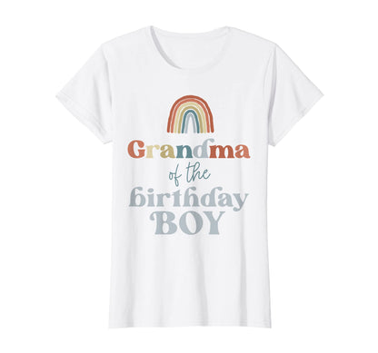 Womens Grandma Birthday Boho T-Shirt - Aesthetic Graphic for Adults - T-Shirt, Sweatshirt, Hoodie