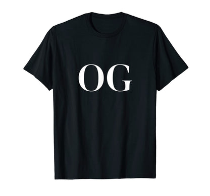 Og Original Gangster Old School Hip Hop T-Shirt - Custom Art Print Unisex - T-Shirt, Sweatshirt, Hoodie