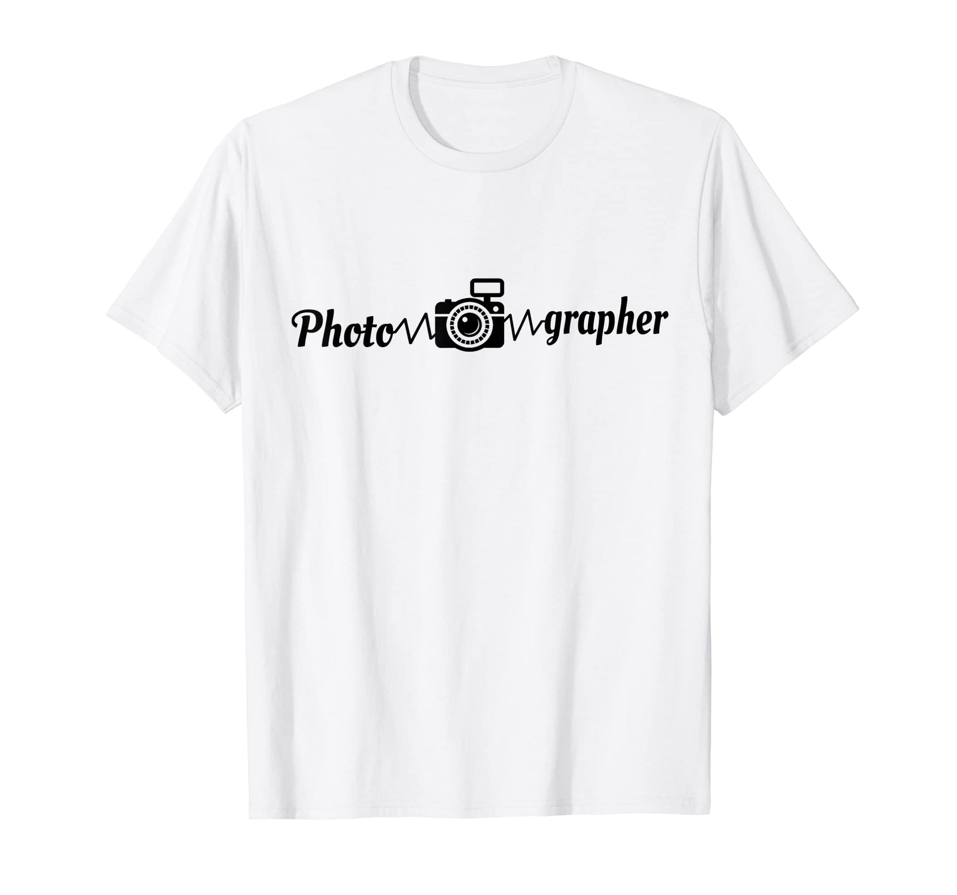 Photographer Heartbeat Photography T-Shirt - Minimalist Print Men Women - T-Shirt, Sweatshirt, Hoodie