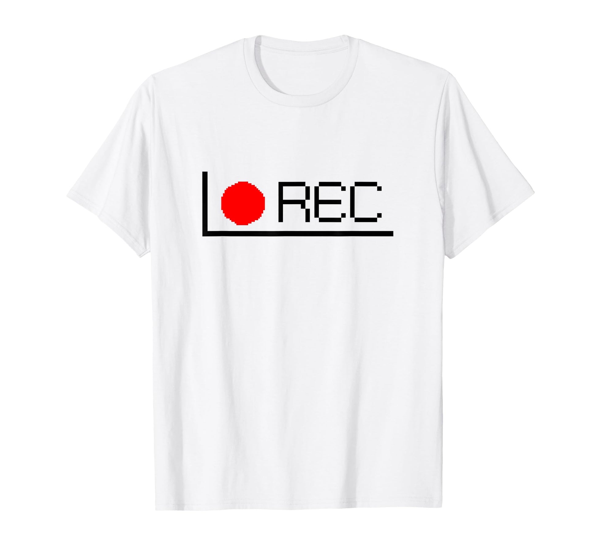 Rec Oldschool Video Camcorder Recording T-Shirt - Graphic Print Men Women - T-Shirt, Sweatshirt, Hoodie
