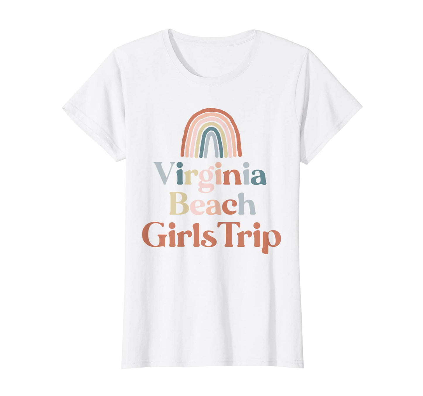 Womens Virginia Beach Trip Boho T-Shirt - Streetwear Style for Adults - T-Shirt, Sweatshirt, Hoodie