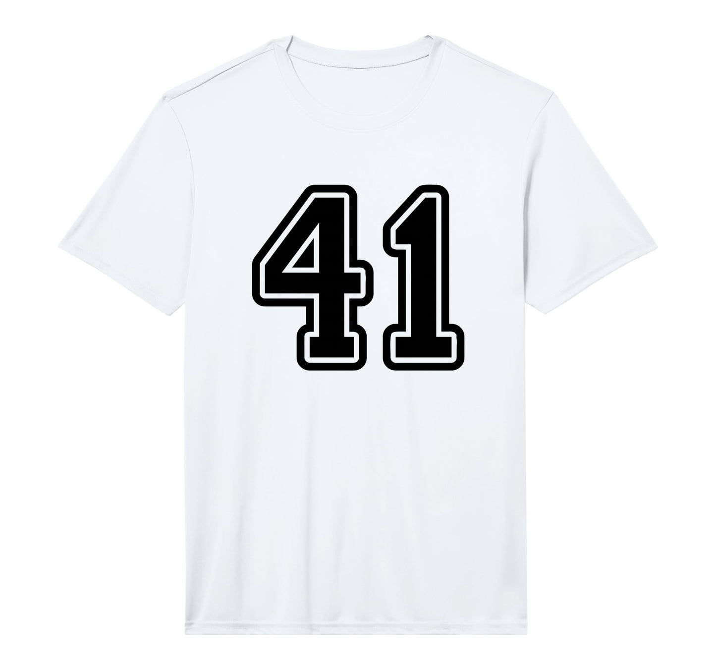 Jersey 41 Black Sports Team Jersey T-Shirt - Unique Graphic Men Women - T-Shirt, Sweatshirt, Hoodie