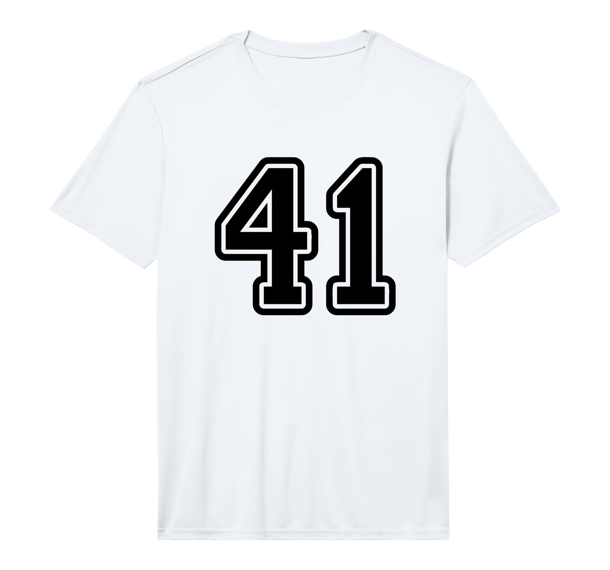 Jersey 41 Black Sports Team Jersey T-Shirt - Unique Graphic Men Women - T-Shirt, Sweatshirt, Hoodie