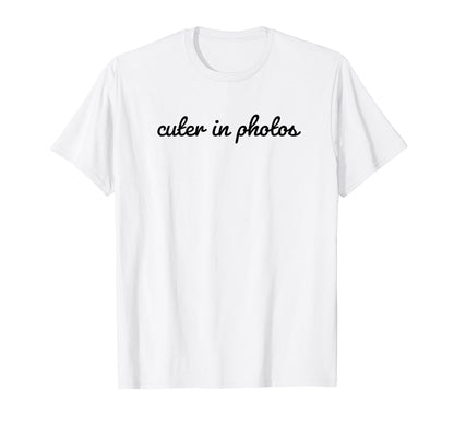 Cuter Photos Funny Y2K Aesthetic T-Shirt - Casual Everyday Wear Men Women - T-Shirt, Sweatshirt, Hoodie
