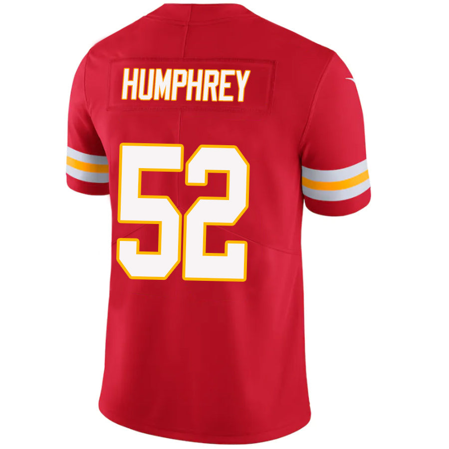 KC.Chiefs #52 Creed Humphrey Player Red Vapor F.U.S.E. Limited Stitched Football Jerseys football jersey product view 1