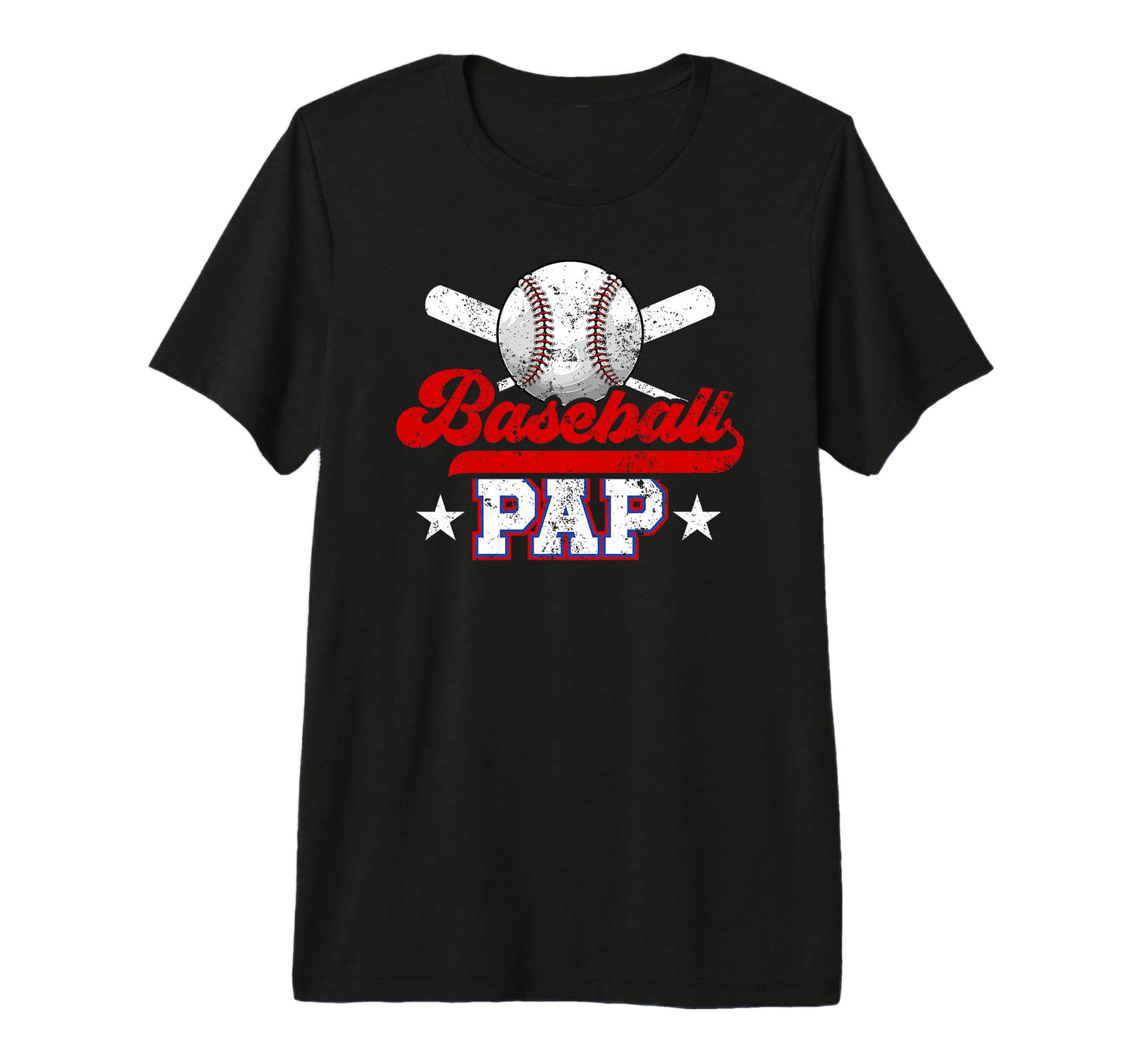 Mens Baseball Pap Grandpa Best Pap T-Shirt - Minimalist Print for Adults - T-Shirt, Sweatshirt, Hoodie