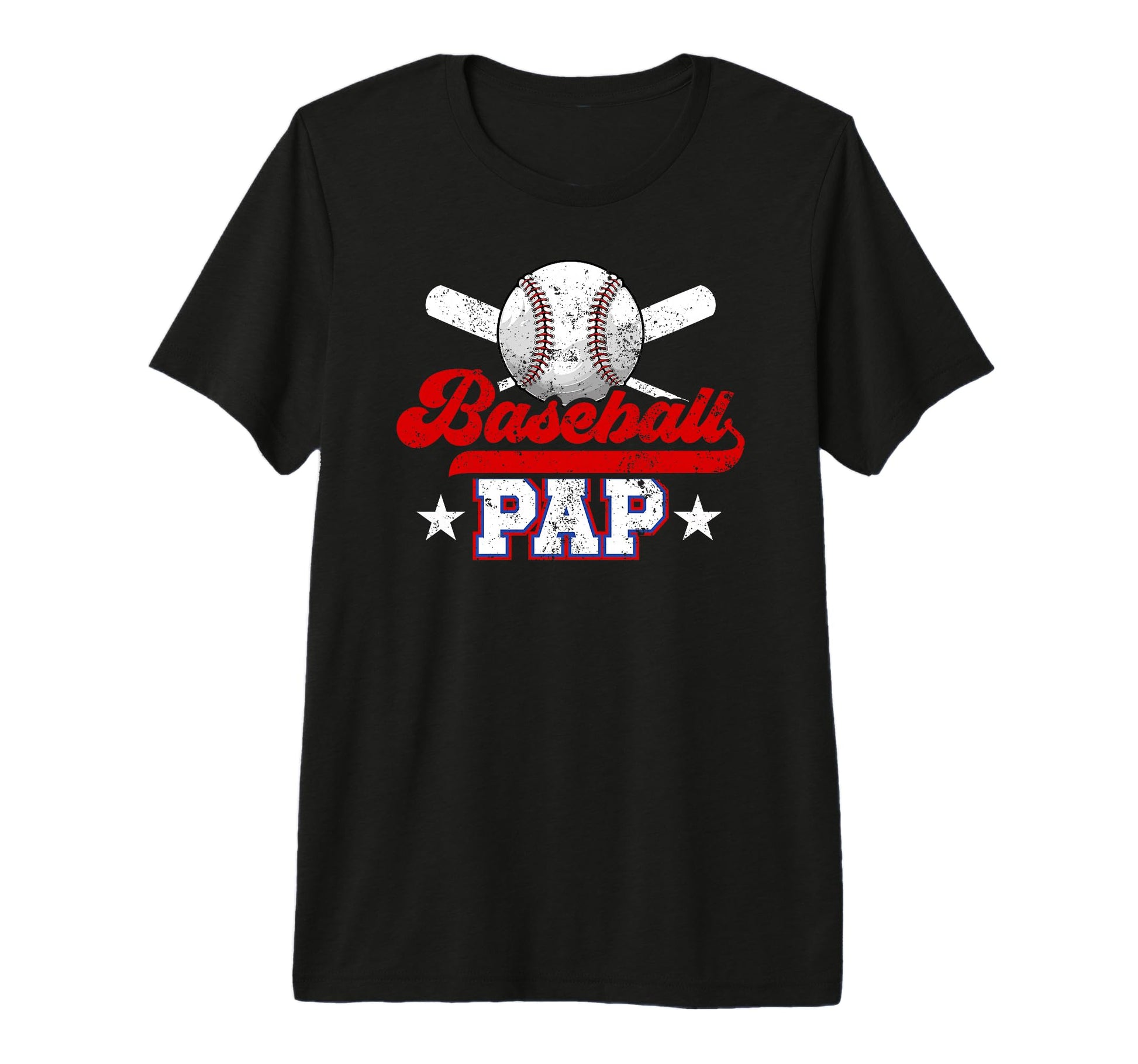 Mens Baseball Pap Grandpa Best Pap T-Shirt - Minimalist Print for Adults - T-Shirt, Sweatshirt, Hoodie