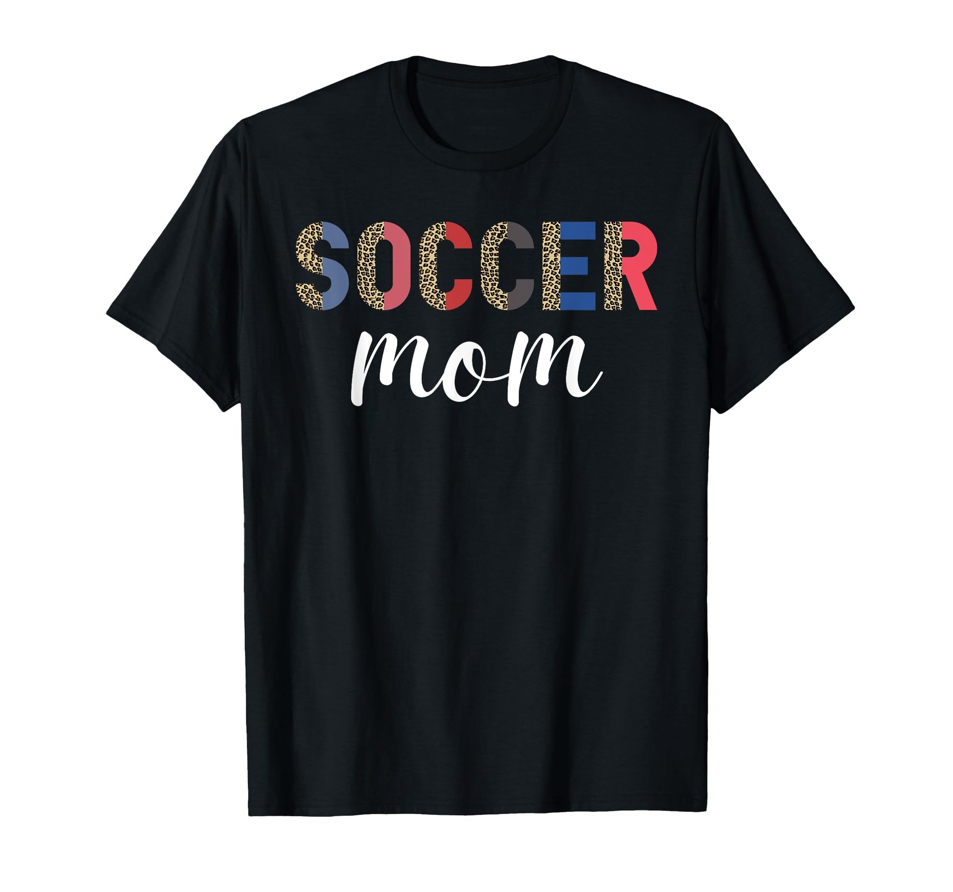 Soccer Mom Leopard Mama Player Game T-Shirt - Streetwear Style for Adults - T-Shirt, Sweatshirt, Hoodie