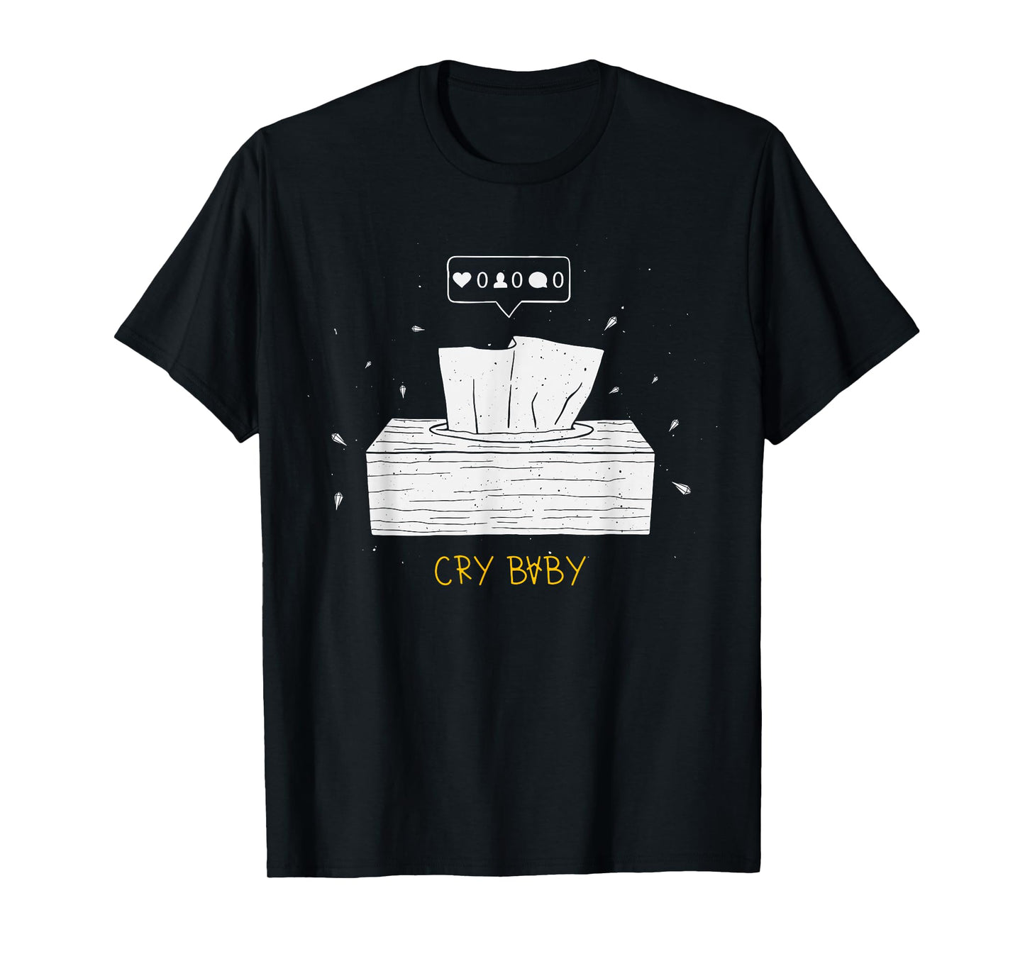 Cry Aesthetic Edgy Streetwear T-Shirt - Casual Everyday Wear for Adults - T-Shirt, Sweatshirt, Hoodie