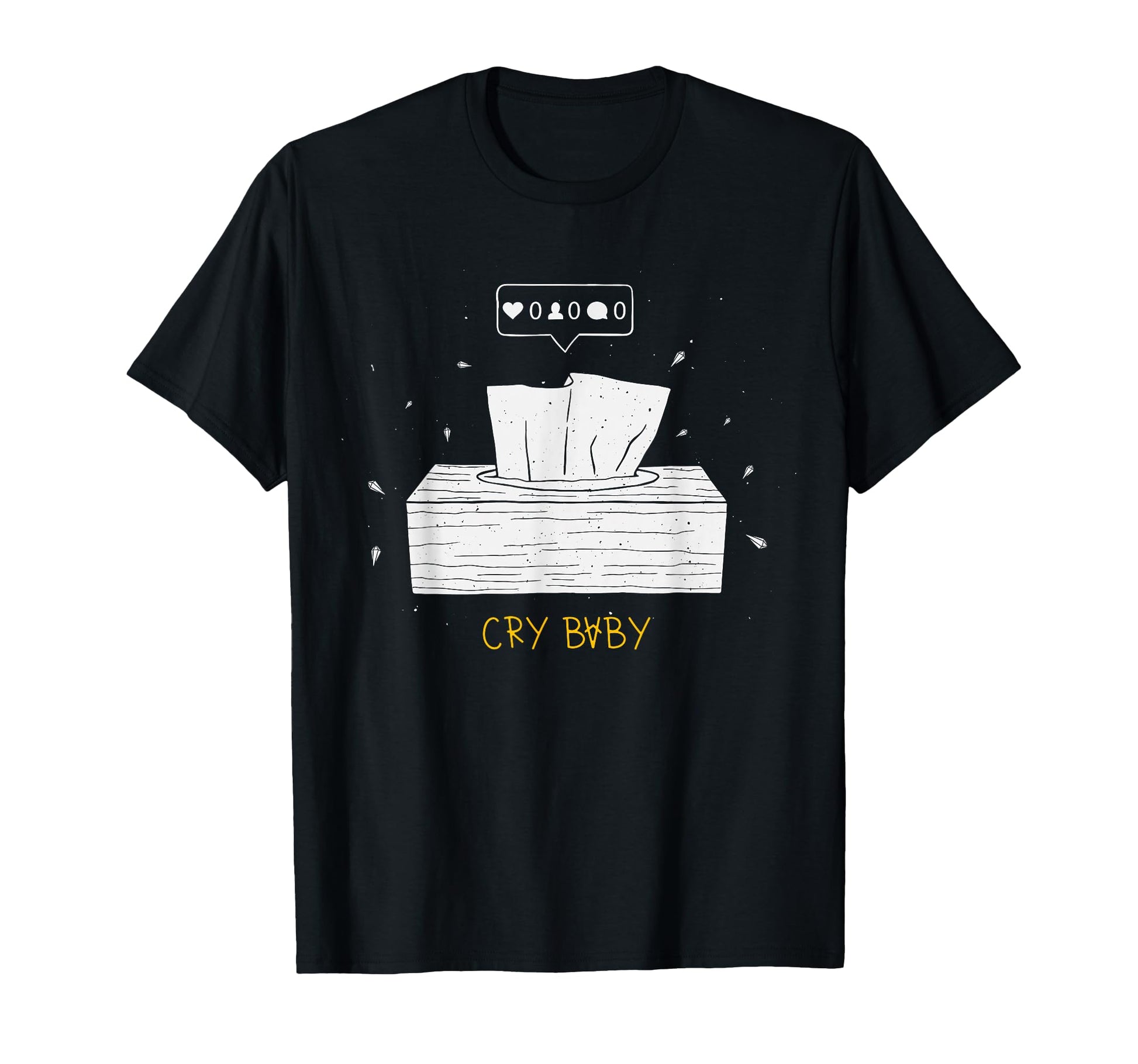 Cry Aesthetic Edgy Streetwear T-Shirt - Casual Everyday Wear for Adults - T-Shirt, Sweatshirt, Hoodie