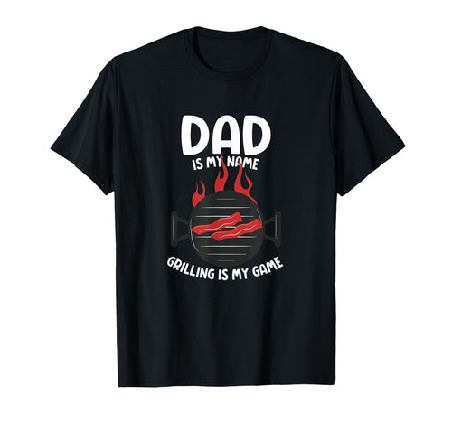 Dad Grilling Game Grill Bbq T-Shirt - Fun Novelty Design Unisex - T-Shirt, Sweatshirt, Hoodie