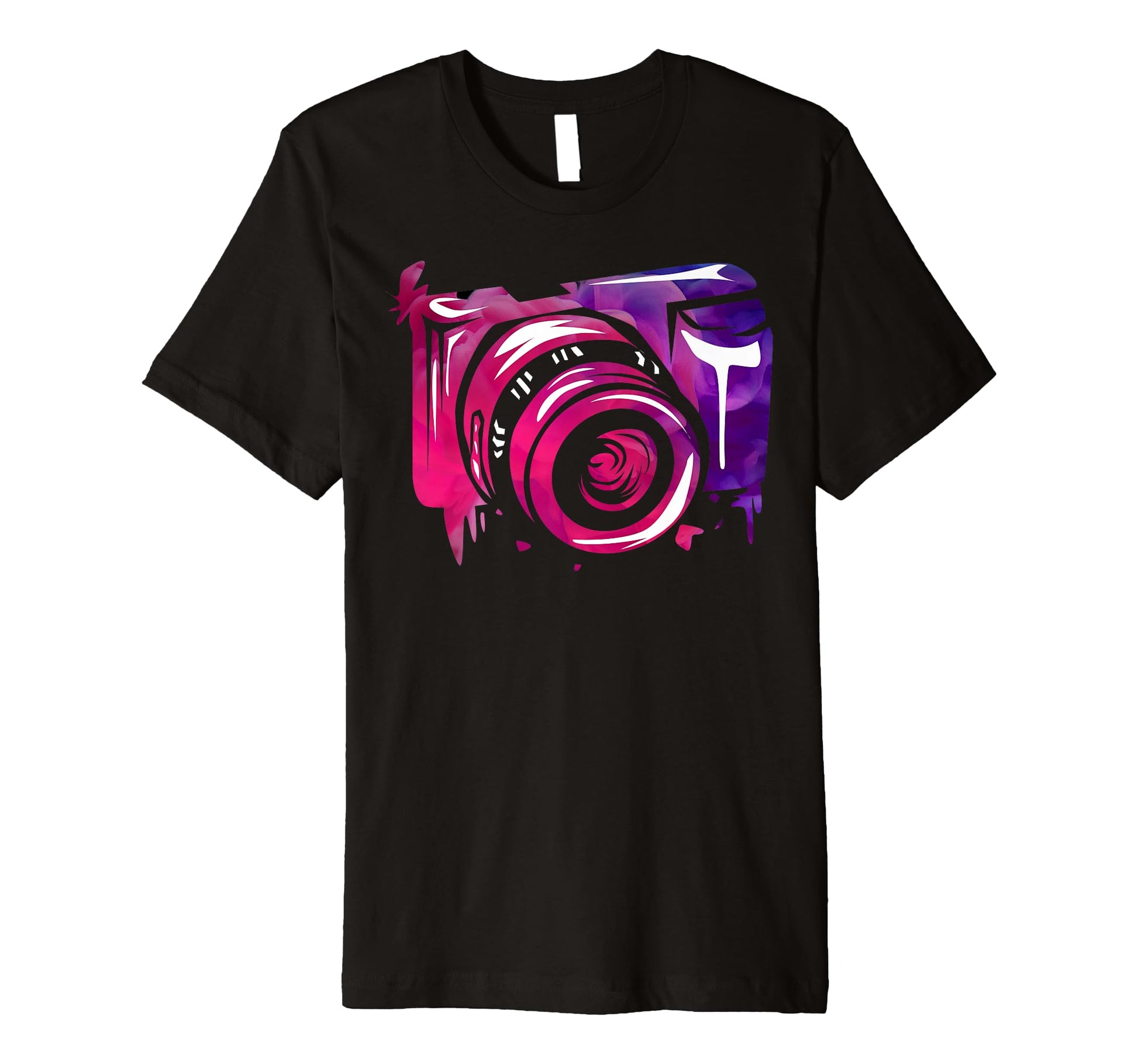 Watercolor Camera Photography Image Ideas T-Shirt - Trendy Graphic Unisex - T-Shirt, Sweatshirt, Hoodie